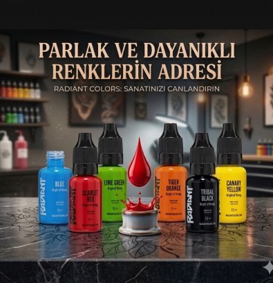 15 ML DÖVME BOYALARI