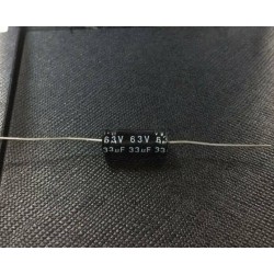 Dövme Makinesi Bobinli 33uF 63v Axial Kapasitör