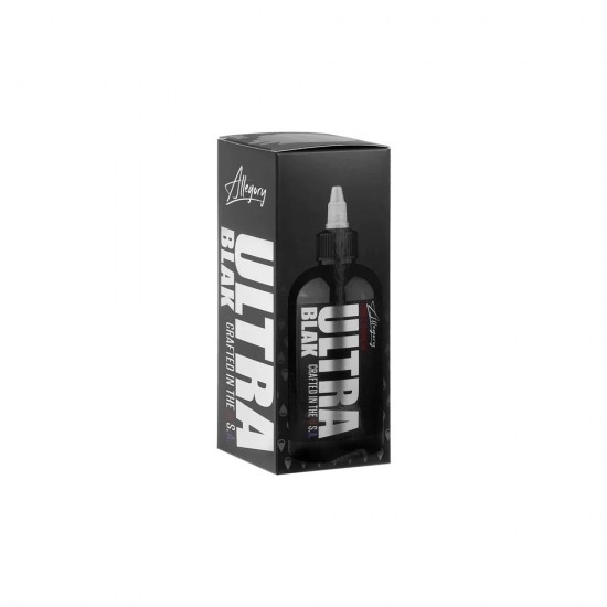 Allegory Premium Tattoo Ink - Ultra Blak 8oz/240 ML