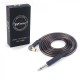 EZ CCB-CBLK Rca Clip Cord Coffee Black Rca