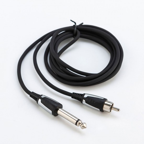 EZ Master Pro Tattoo RCA Cord Black