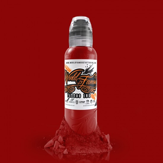 World Famous Tattoo İnk Master Mike Red 30 ML