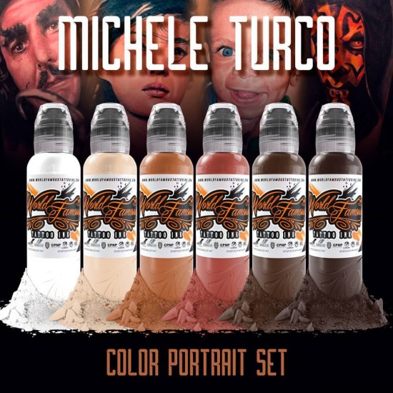 World Famous Michele Turco Color Portrait Set 6 X 30ML