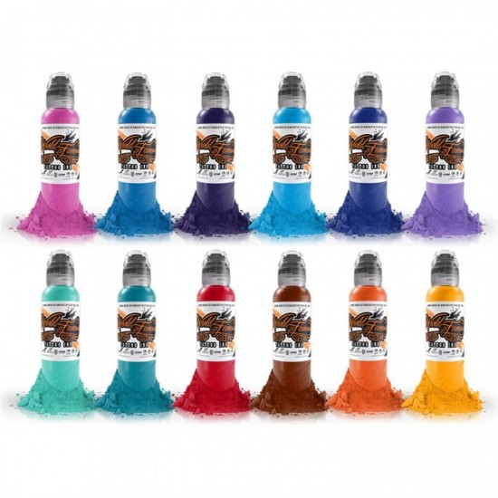 World Famous Primary Set #2 12 Color 30 ML
