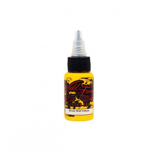 World Famous Tattoo İnk Great Wall Yellow 15 ML