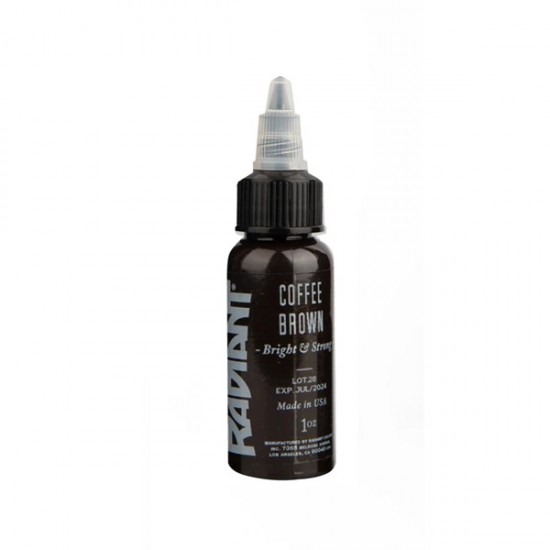Radiant Color Tattoo İnk Coffee Brown 30 ML