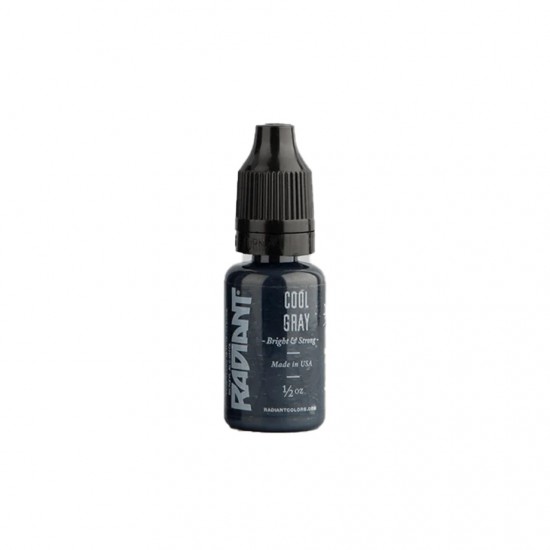 Cool Gray - Radiant Dövme Boyası 0.5oz/15ml