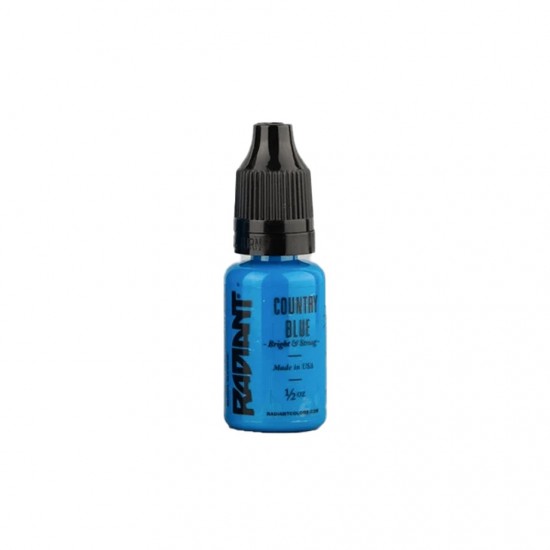 Country Blue - Radiant Dövme Boyası 0.5oz/15ml