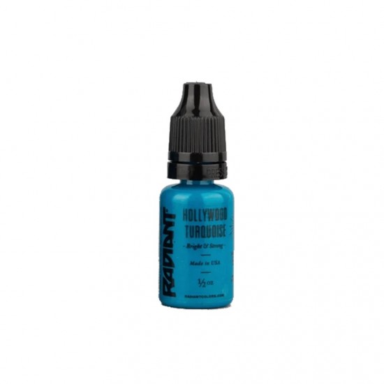 Hoolywood Turquoise - Radiant Dövme Boyası 0.5oz/15ml