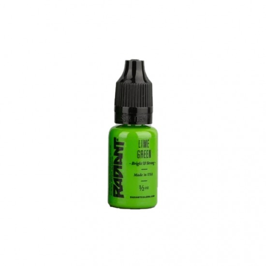 Lime Green - Radiant Dövme Boyası 0.5oz/15ml