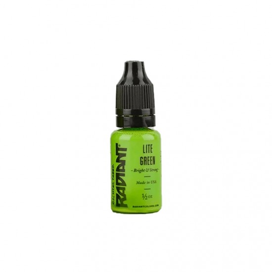 Lite Green - Radiant Dövme Boyası 0.5oz/15ml