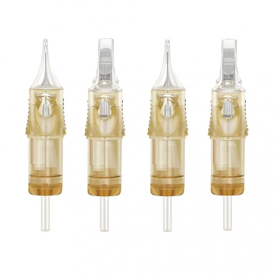 Pepax Lance 1005 RLL 5 RL 0.30mm Round Liner Long Taper Kartuş Dövme İğnesi 20 Adet