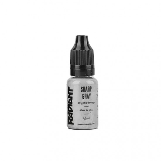 Sharp Gray - Radiant Dövme Boyası 0.5oz/15ml