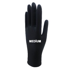 Beybi Siyah Nitril Eldiven Medium