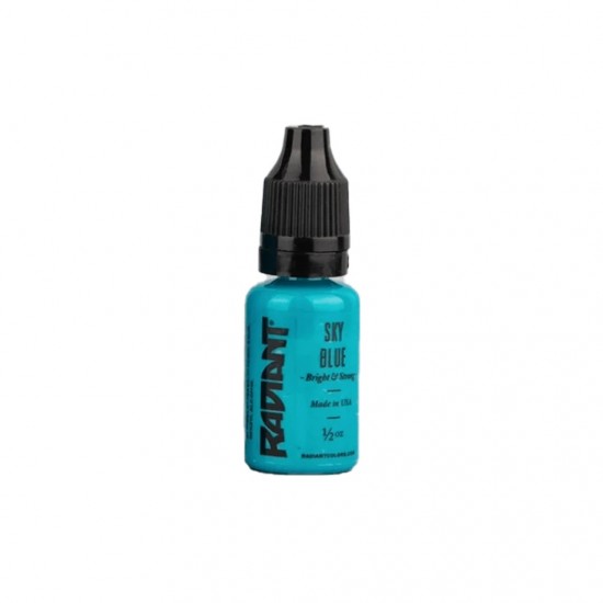 Sky Blue - Radiant Dövme Boyası 0.5oz/15ml