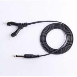 Premium Jack Clip Cord Black
