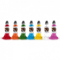 World Famous Simple Color Ink Set 7 x 15ml